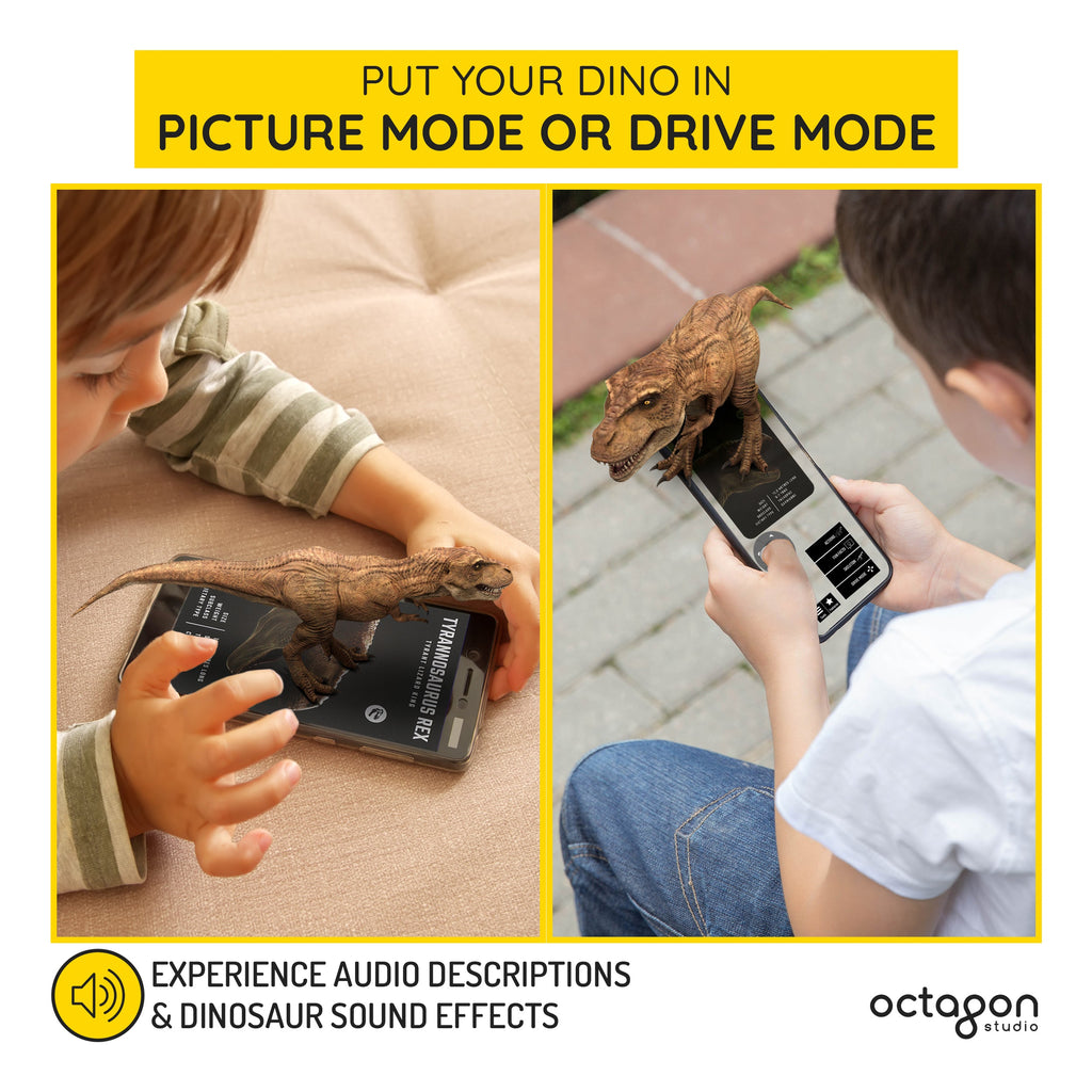 Dinosaur 4D+ Augmented Reality Cards