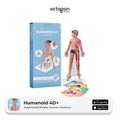Humanoid 4D+ Augmented Reality Cards